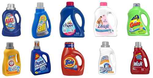 hd detergent brands